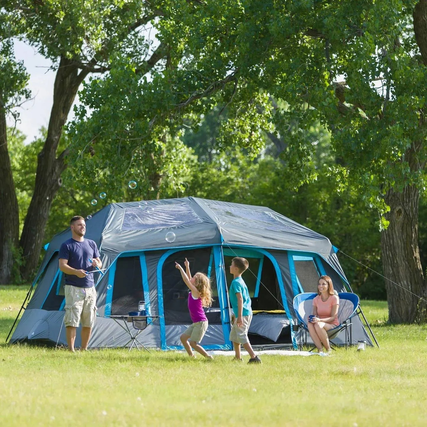 Trail 10-Person Dark Rest Instant Cabin Tent