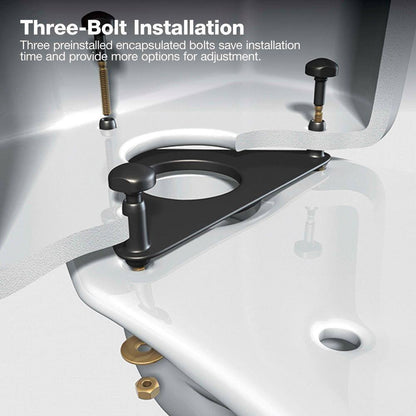 KOHLER Highline Arc Extra Tall Elongated Toilet 1.28 GPF White with Seat