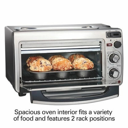 Hamilton Beach 2 in 1 Oven & Toaster, Model# 31156