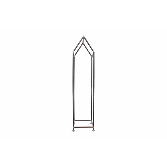 3R Studios House Shaped Metal Log Holder