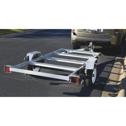 Ultra-Tow 4ft. x 8ft. Folding Aluminum Utility Trailer Kit-1170Lb. Load Capacity 3806S109